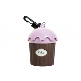 Диспенсър за хигиенни пликчета Record RECORD Cake waste bag dispenser във формата на мъфин, 1бр.